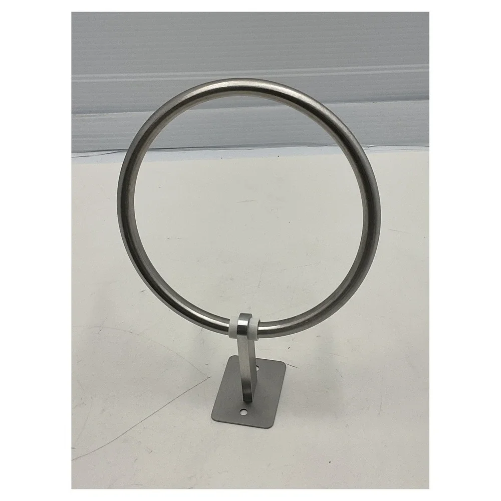 Unbranded Brushed Stainless‎ Steel Wall Mounted Towel Ring Holder 6.5